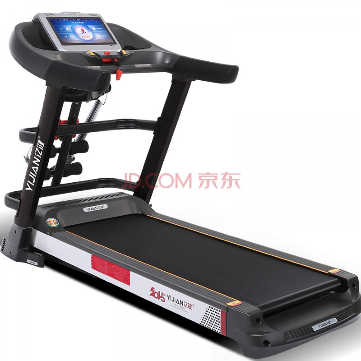 亿健跑步机 家用静音多功能8008S 13.3英寸云互联彩屏多功能