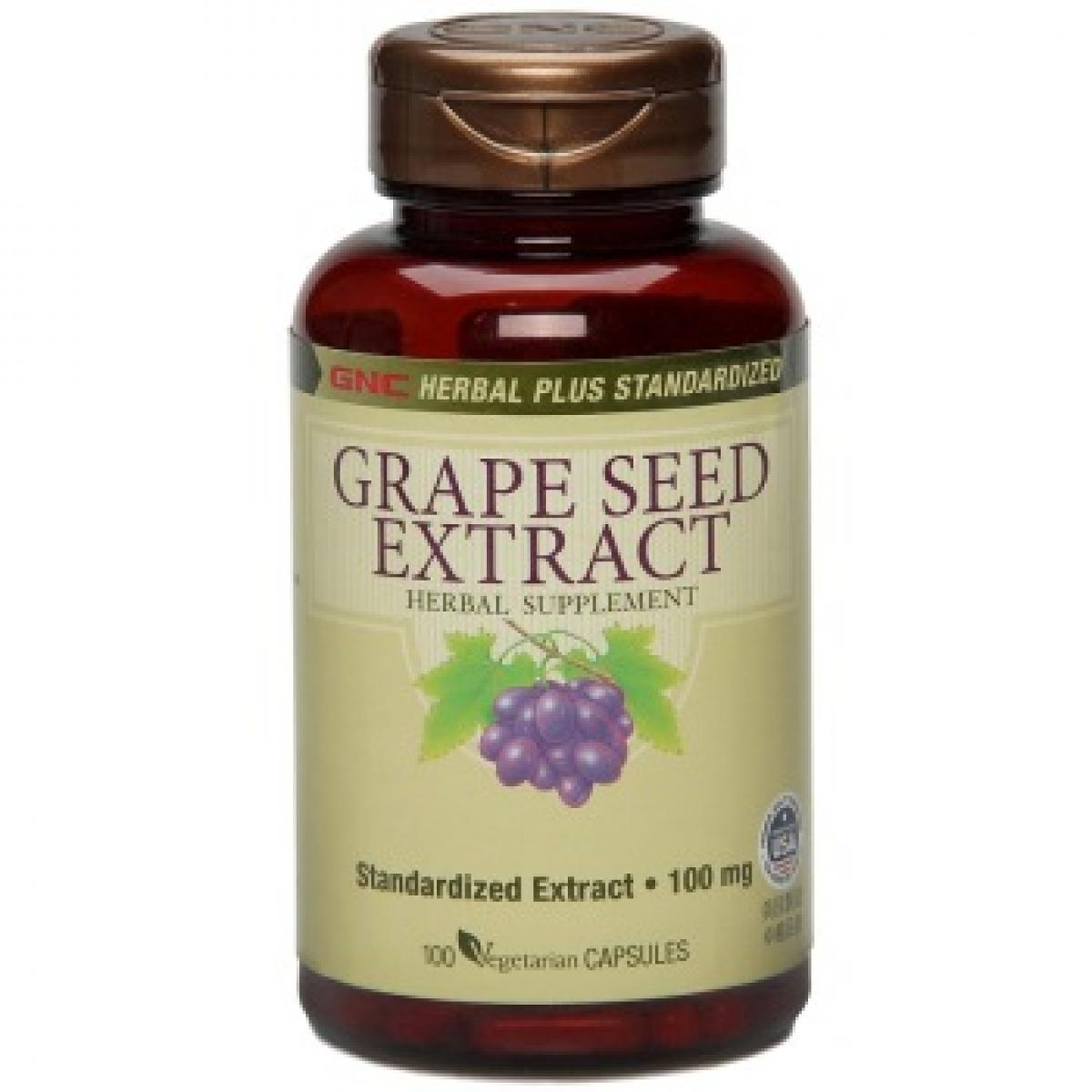 健安喜(GNC) 葡萄籽精华胶囊 0.427g*100粒 (美国进口)